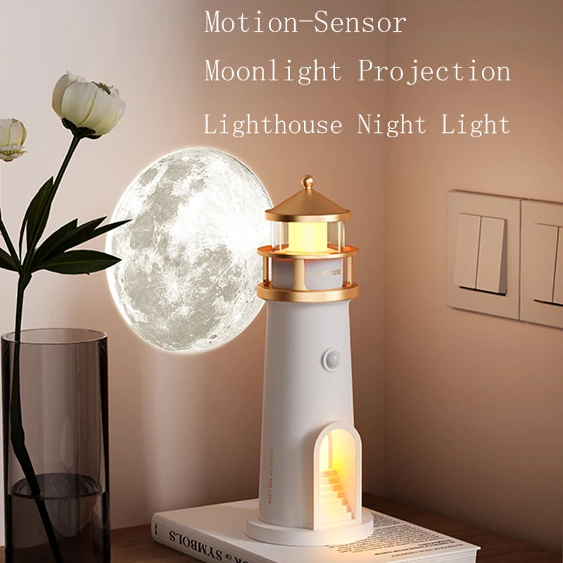 Lighthouse Moon Mood Night Lamp