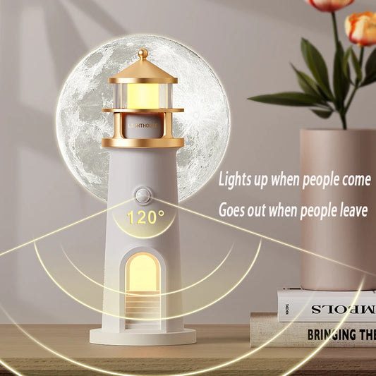 Lighthouse Moon Mood Night Lamp